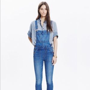 Madewell Skinny Overalls